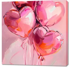 obraz-100x100cm-milosc-w-powietrzu