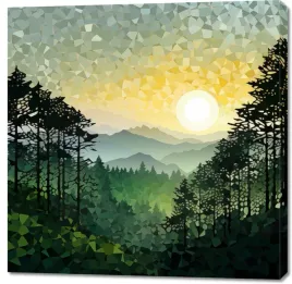 obraz-100x100cm-mozaika-dzwiekow-przyrody