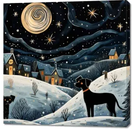 obraz-100x100cm-nocny-psi-patrol