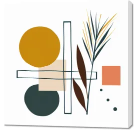 obraz-100x100cm-ogrod-symetryczny