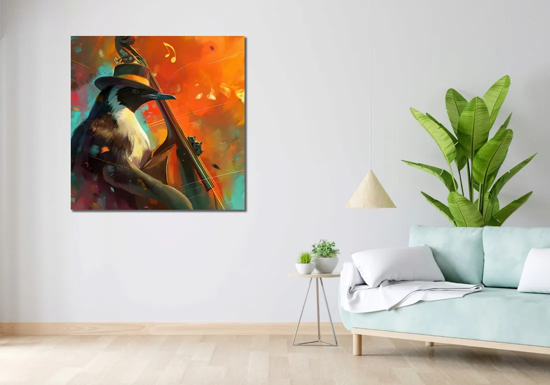obraz-100x100cm-pingwinia-nuta