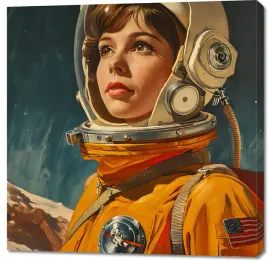 obraz-100x100cm-pionierka-kosmosu
