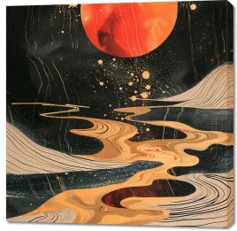 obraz-100x100cm-planetarny-taniec