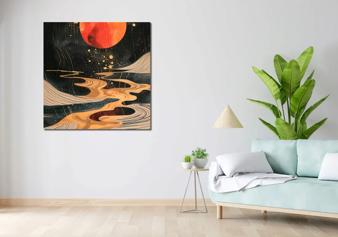 obraz-100x100cm-planetarny-taniec