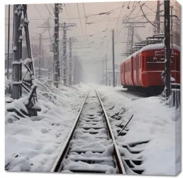 obraz-100x100cm-podroz-po-torach