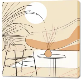 obraz-100x100cm-poranny-krajobraz