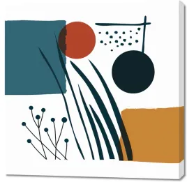 obraz-100x100cm-przerys-nad-trescia