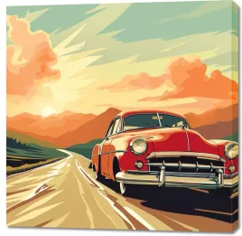 obraz-100x100cm-przygoda-czeka