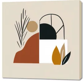 obraz-100x100cm-przyroda-zakwita