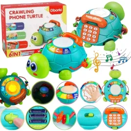 zabawka-interaktywna-muzyczny-edukacyjny-zolw-led-melodie-telefon-cyfry-6w1