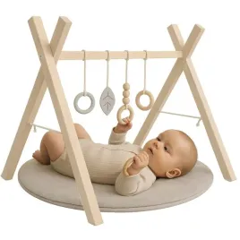 stojak-edukacyjny-gimnastyczny-drewniany-bukowy-baby-gym-dzieci-niemowlat