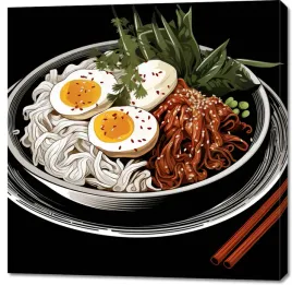 obraz-100x100cm-ramen-w-sztuce