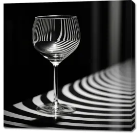 obraz-100x100cm-refleksje-nad-szklem