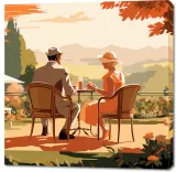 obraz-100x100cm-retro-randka