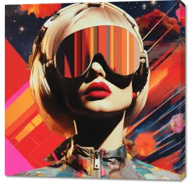 obraz-100x100cm-retrofuturystyczna-muza