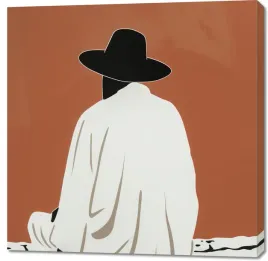 obraz-100x100cm-rozmyslania-w-oddali