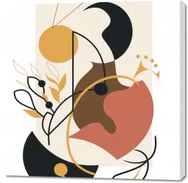 obraz-100x100cm-roztanczona-jesienna-barwa