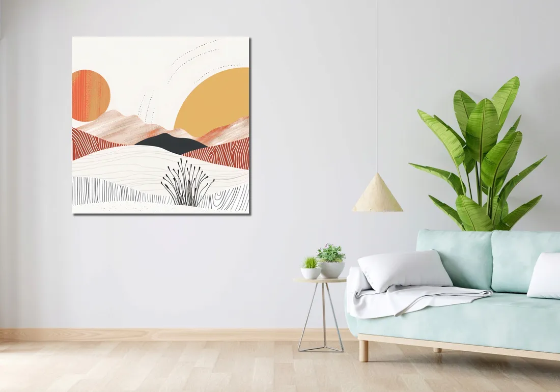 obraz-100x100cm-roztanczone-slonce