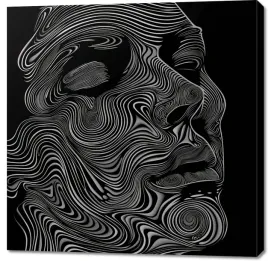 obraz-100x100cm-rysy-i-zarysy
