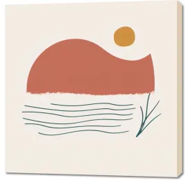 obraz-100x100cm-serenada-zachodzacego-slonca