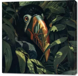 obraz-100x100cm-skryty-tukan
