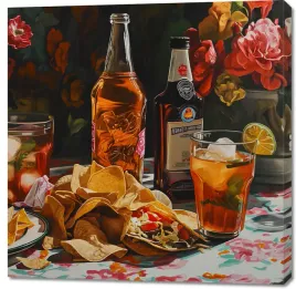 obraz-100x100cm-smaki-z-meksyku