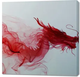 obraz-100x100cm-smoczy-wzlot