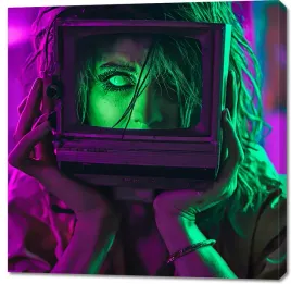 obraz-100x100cm-spojrz-i-zobacz