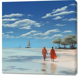 obraz-100x100cm-spokoj-w-piaskach