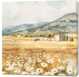 obraz-100x100cm-spokojny-sielski-dzien