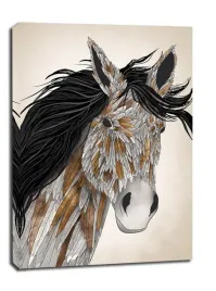 feathered-horse-obraz-na-plotnie-40x50-cm