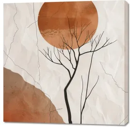 obraz-100x100cm-surowosc-pustyni