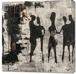 obraz-100x100cm-szarzy-ludzie