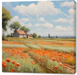 obraz-100x100cm-szeptajace-makowe-pola