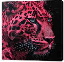 obraz-100x100cm-szkarlatny-jaguar