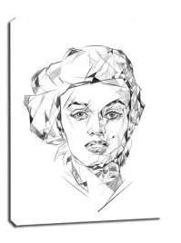 geometryczna-marylin-monroe-ii-obraz-na-plotnie-40x50-cm