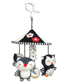 blackandwhite-sensoryczna-karuzela-kontrastowa-do-wozka-lisek