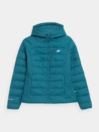 kurtka-damska-4f-primaloft-turkus-pikowana-h4z21-kudp009-35s