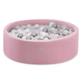 suchy-basen-z-pilkami-kulkami-90x30-piankowy-rozowy-smart-200-pilek-misioo