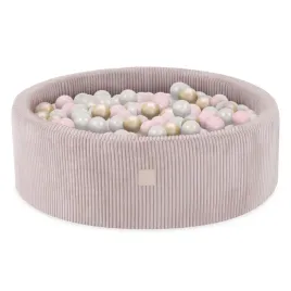 suchy-basen-z-pilkami-90x30-dla-dzieci-jasny-rozowy-sztruks-200pilek-misioo