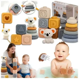 klocki-sensoryczne-gumowe-miekkie-kreatywne-wieza-montessori-piramida-13-el