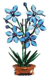klocki-konstrukcyjne-orchidea-o-kwiecie-lotosu-kolor-niebieski