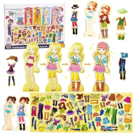 magnetyczna-gra-ubieranka-ukladanka-drewniane-puzzle-magnesy-montessori