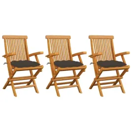 krzesla-ogrodowe-poduszki-taupe-3-szt-lite-drewno-tekowe