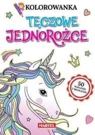 kolorowanka-teczowe-jednorozce-praca-zbiorowa