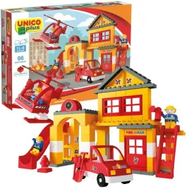 klocki-dla-dzieci-unico-straz-pozarna-konstrukcyjne-96-elementow