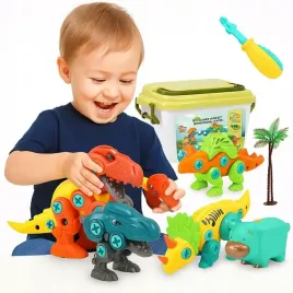 kreatywne-klocki-konstrukcyjne-dinozaury-do-skrecania-zestaw-wiertarka