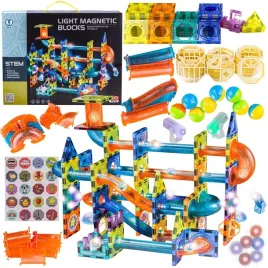 klocki-magnetyczne-swiecacy-tor-kulkowy-zjazd-dla-kulek-110el-duzy-zestaw
