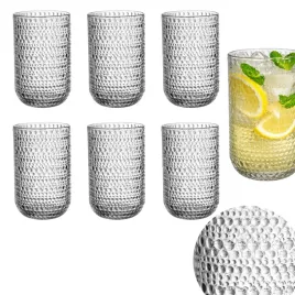 zestaw-szklanek-6-szt-komplet-do-wody-napojow-sokow-szklane-wypukle-465-ml
