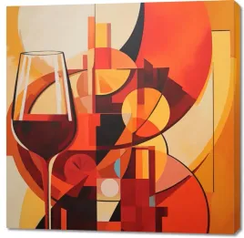 obraz-100x100cm-wieczorne-gdybanie-przy-winie